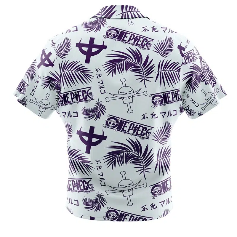 Marco The Phoenix Aloha One Piece Button Up Hawaiian Shirt - Image 2