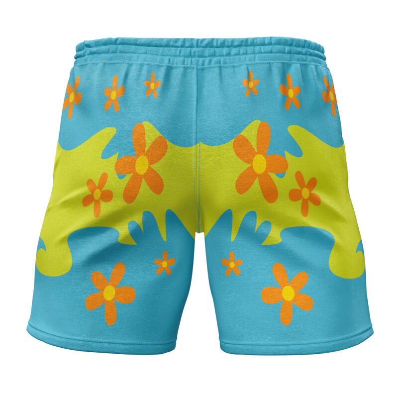 Mystery Machine Pattern Scooby Doo Gym Shorts - Image 2
