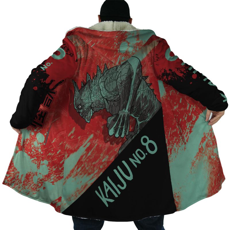 New Monster Shonen Kaiju no 8 Dream Cloak Coat - Image 6