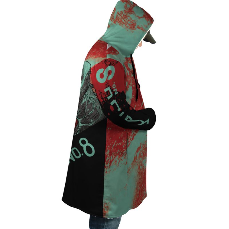 New Monster Shonen Kaiju no 8 Dream Cloak Coat - Image 3