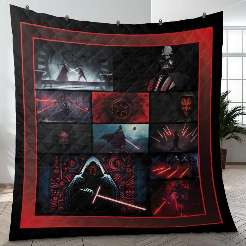 Sith Star Wars Quilt Blanket