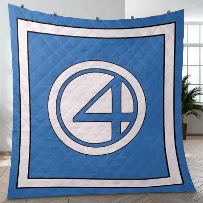 Fantastic Four Marvel Comics Quilt Blanket