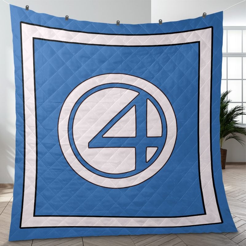 Fantastic Four Marvel Comics Quilt Blanket