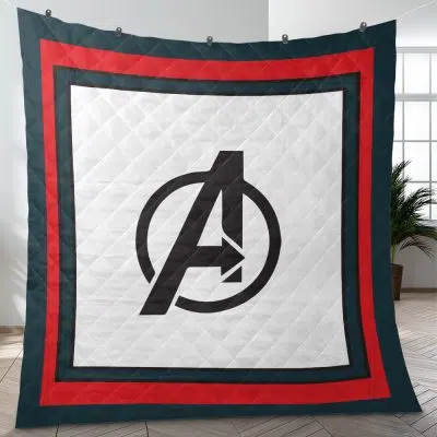 Avengers Uniform Marvel Comics Quilt Blanket