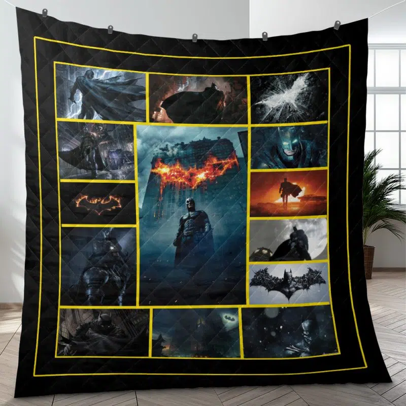 Batman DC Comics Quilt Blanket