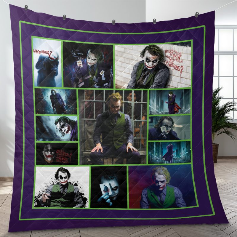 The Joker DC Comics Quilt Blanket