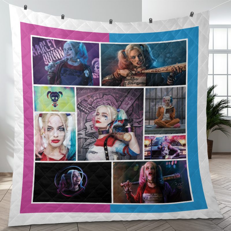 Harley Quinn DC Comics Quilt Blanket