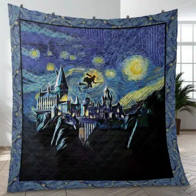 Harry Potter Starry Night Quilt Blanket