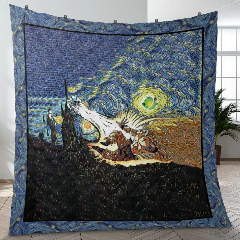 Dragon Ball Super Starry Night Quilt Blanket