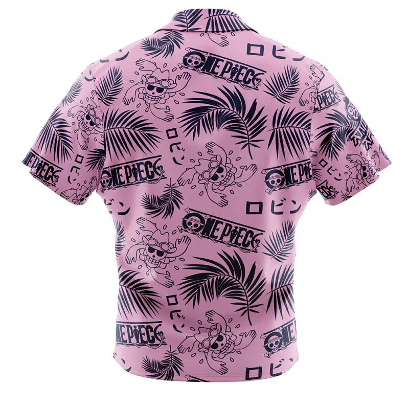 Nico Robin Aloha One Piece Button Up Hawaiian Shirt - Image 2