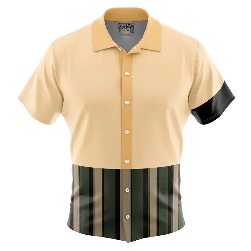 Roronoa Zoro Live Action OP Button Up Hawaiian Shirt