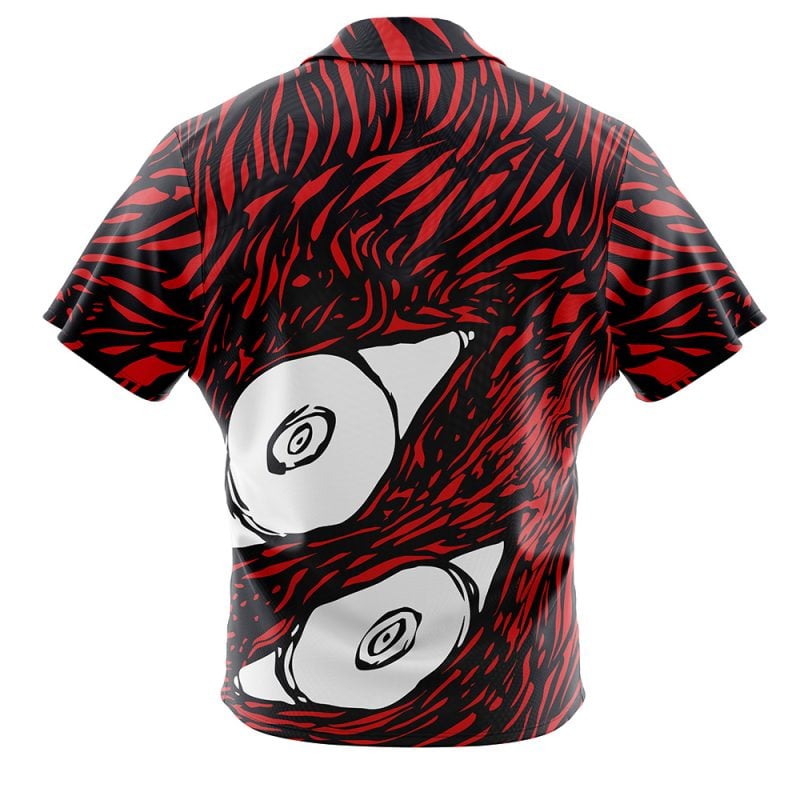 Ryomen Sukuna Jujutsu Kaisen Button Up Hawaiian Shirt - Image 2