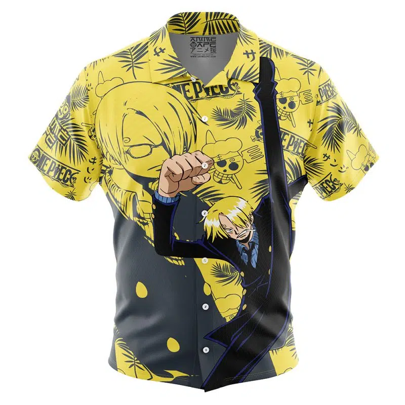 Sanji Aloha OP Button Up Hawaiian Shirt