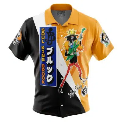 Brook OP Pirates Button Up Hawaiian Shirt
