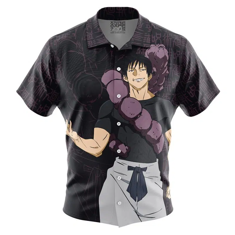 Toji Fushiguro Jujutsu Kaisen Button Up Hawaiian Shirt