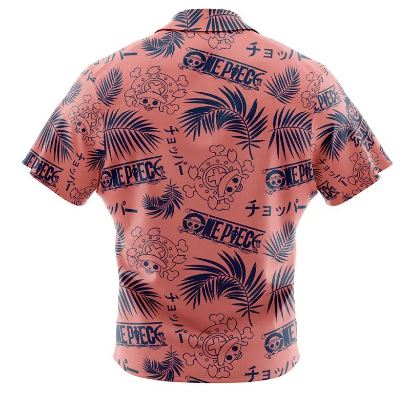 Tony Tony Chopper Aloha One Piece Button Up Hawaiian Shirt - Image 2