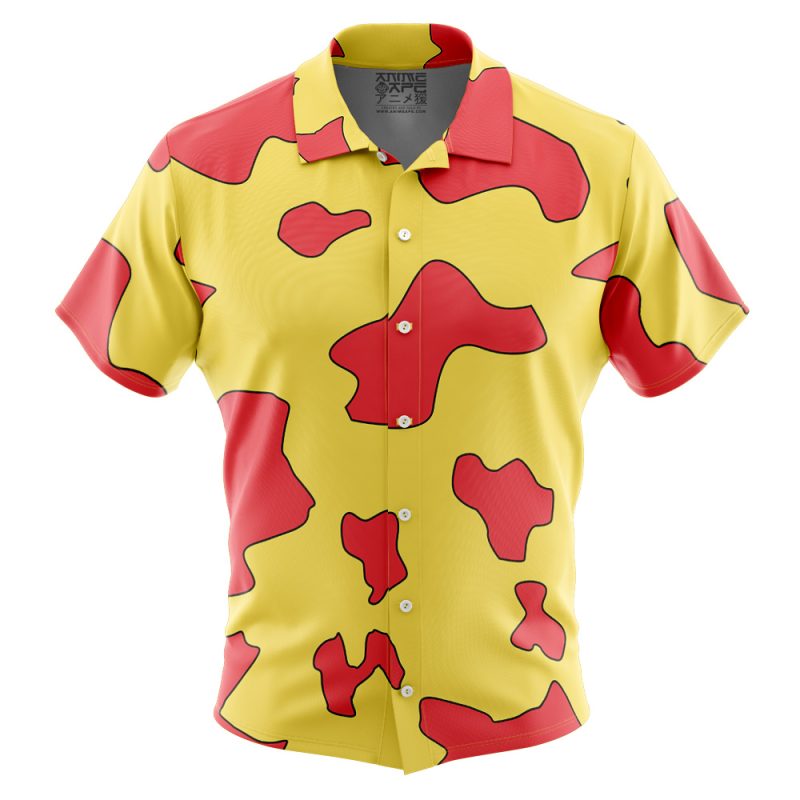 Trafalgar Law Film Red OP Button Up Hawaiian Shirt