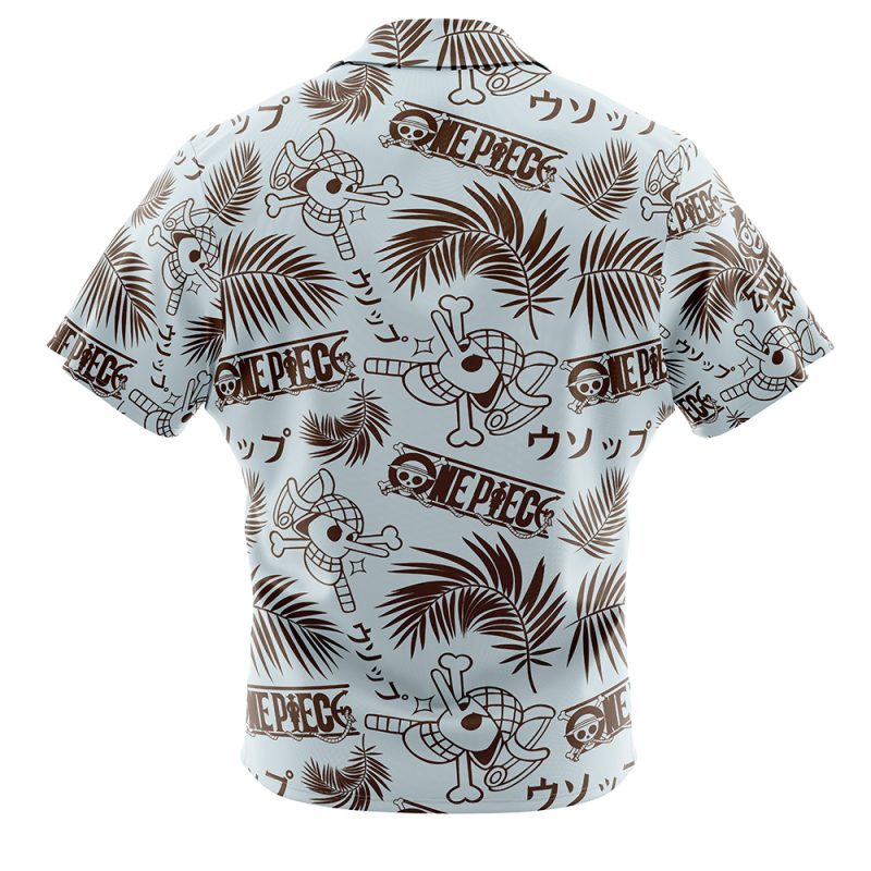 Usopp Aloha One Piece Button Up Hawaiian Shirt - Image 2