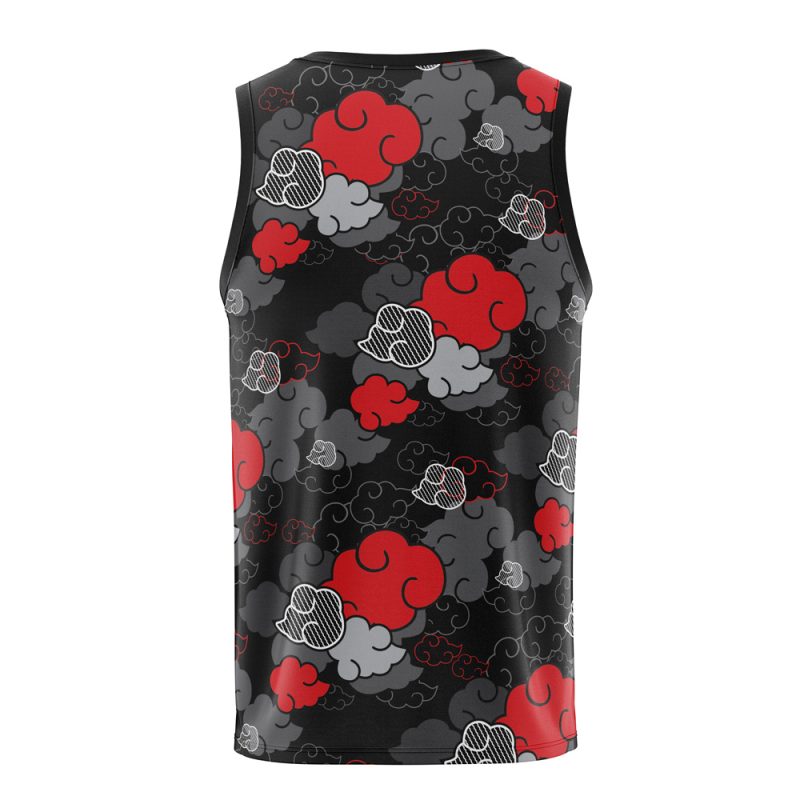 Black Aloha Akatsuki  Basketball Jersey - Image 2