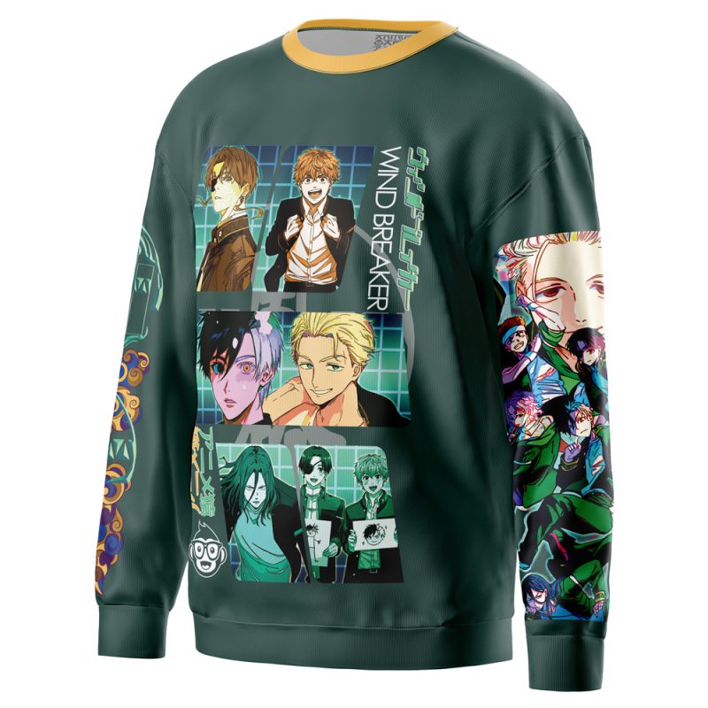 Bofurin Wind Breaker Streetwear Sweatshirt - Image 3