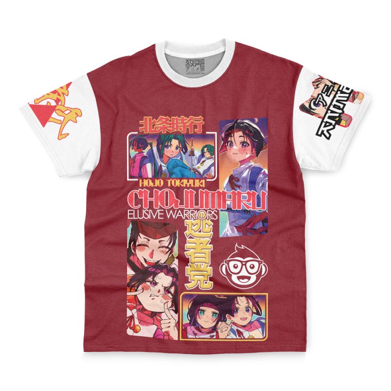 Hojo Tokiyuki The Elusive Samurai Streetwear T-Shirt - Image 4