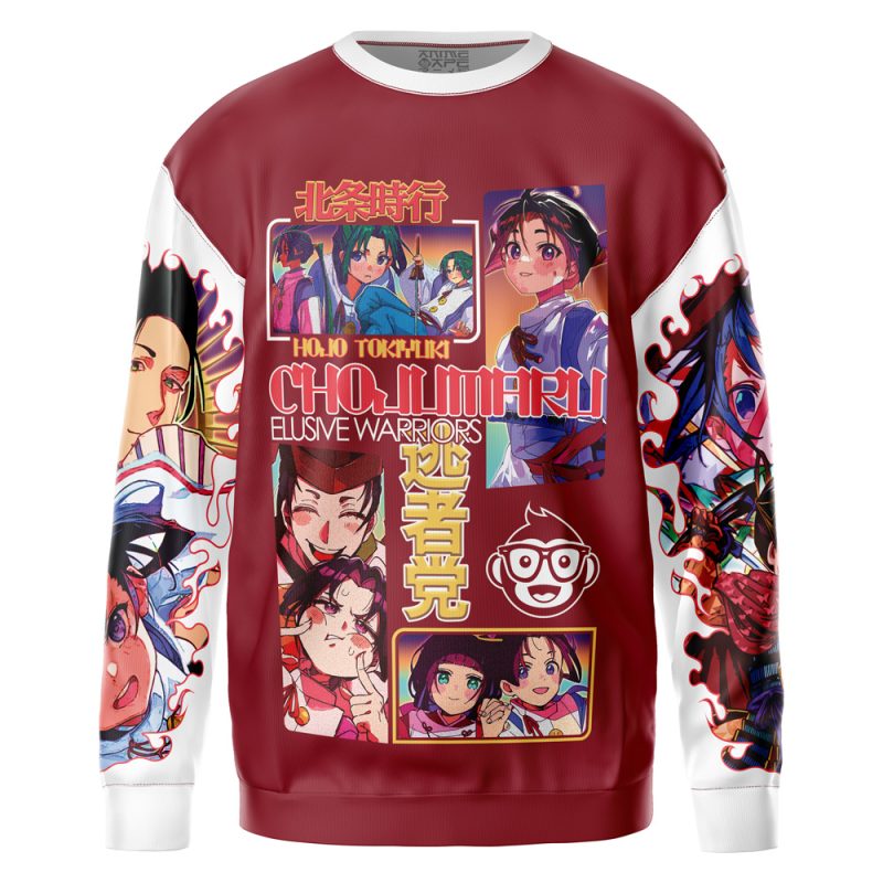 Hojo Tokiyuki The Elusive Samurai Streetwear Sweatshirt - Image 2