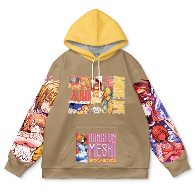 Falin Touden Delicious in Dungeon Streetwear Hoodie - Image 2