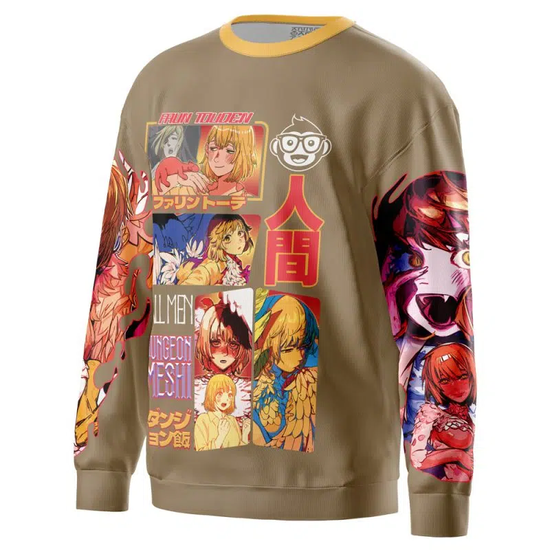 Falin Touden Delicious in Dungeon Streetwear Sweatshirt - Image 3