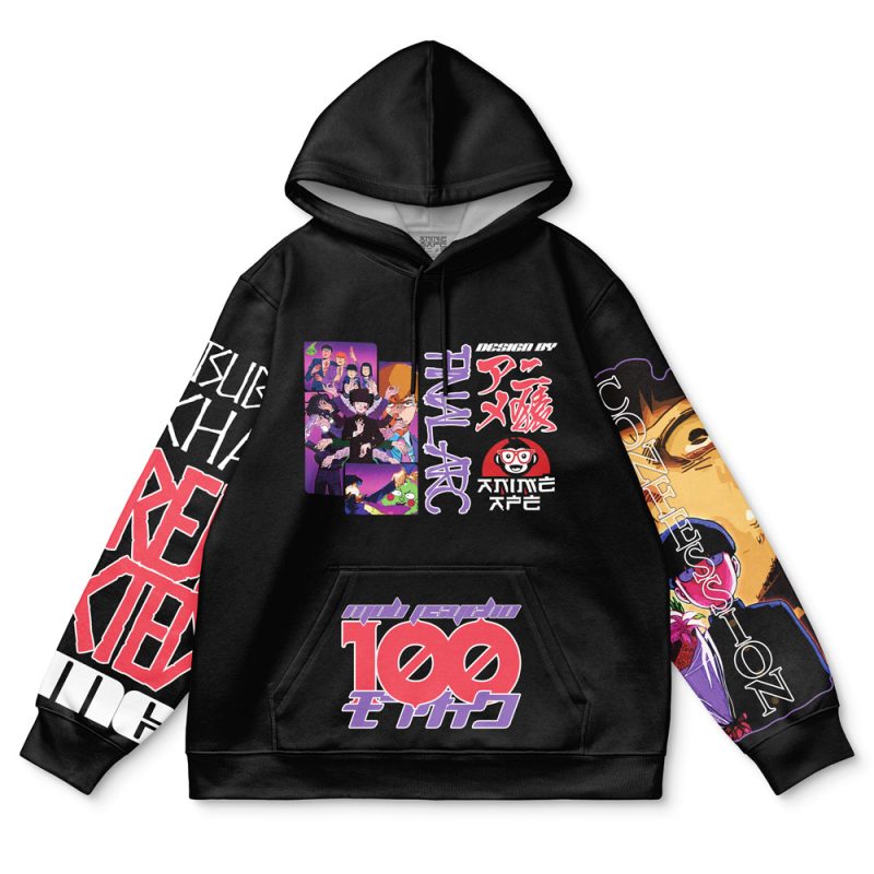 Final Arc Mob Psycho 100 Streetwear Hoodie - Image 2