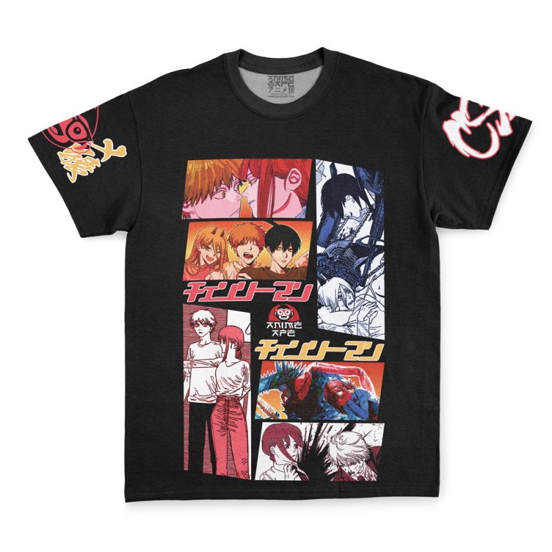 Chainsaw Man Part 1 Streetwear T-Shirt - Image 3