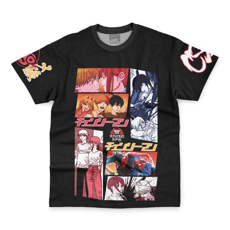 Chainsaw Man Part 1 Streetwear T-Shirt - Image 4