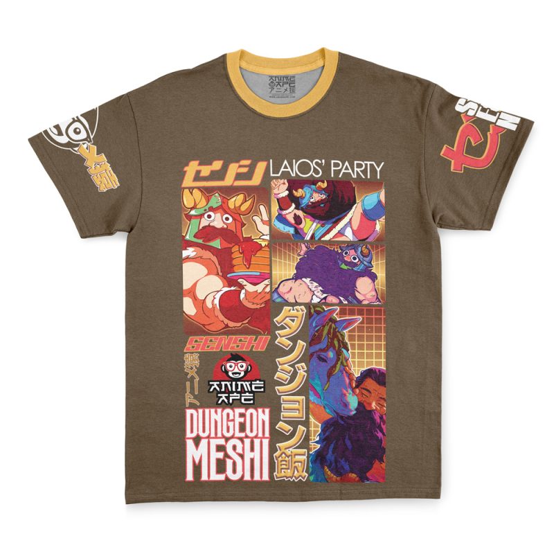 Senshi Delicious in Dungeon Streetwear T-Shirt - Image 3