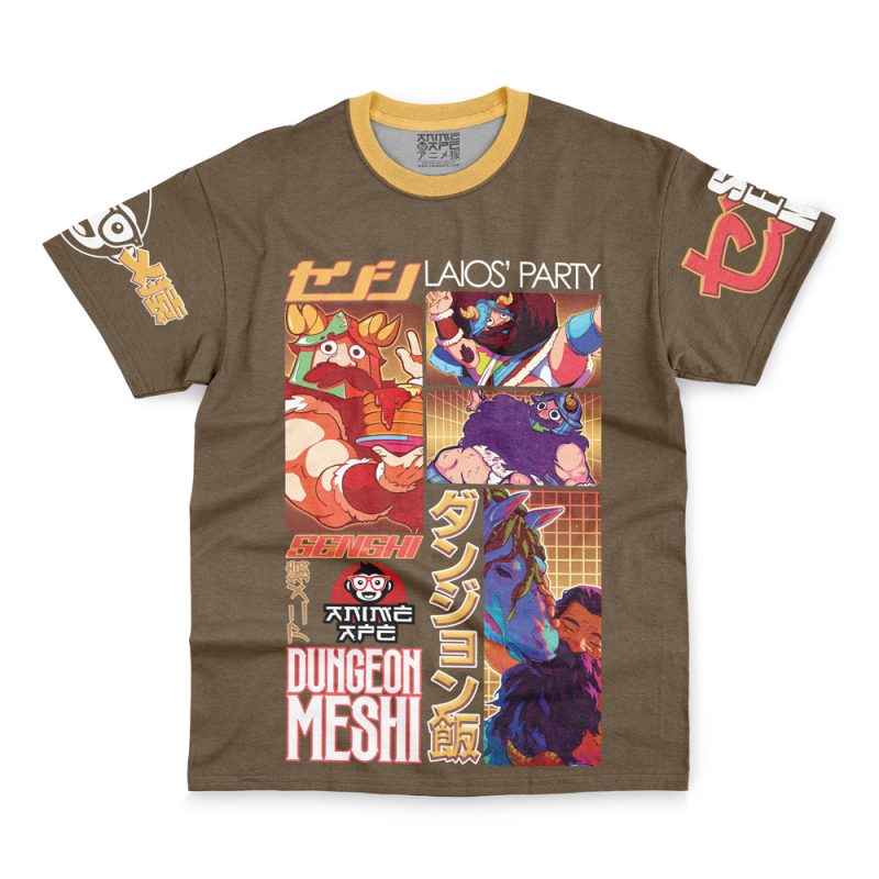 Senshi Delicious in Dungeon Streetwear T-Shirt - Image 4