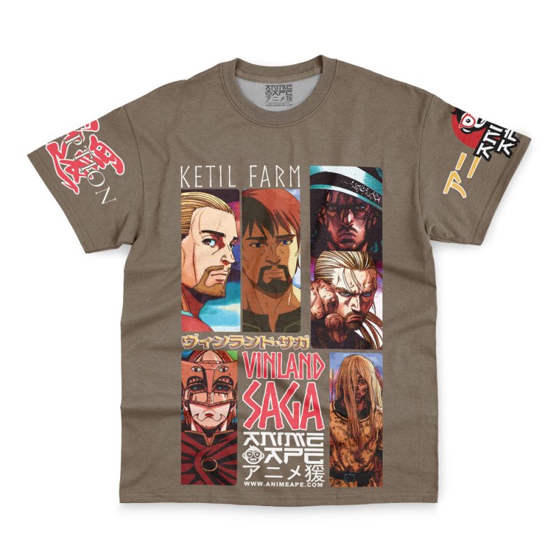 Slave Arc Vinland Saga Streetwear T-Shirt - Image 4