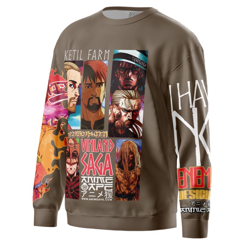 Slave Arc Vinland Saga Streetwear Sweatshirt - Image 3