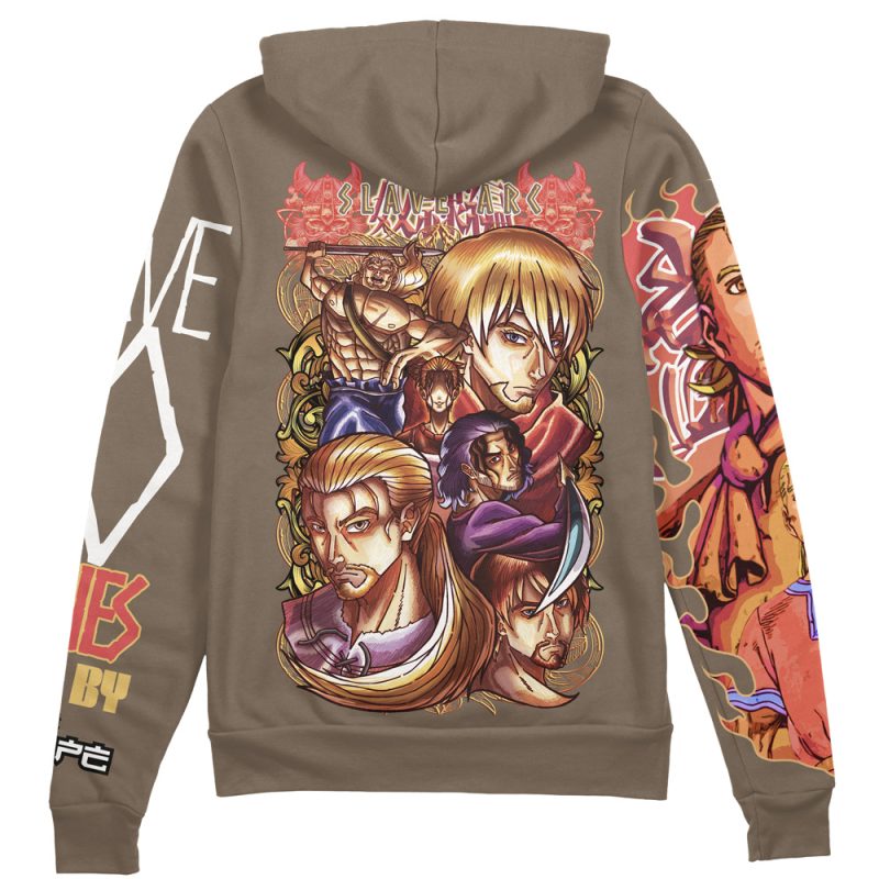 Slave Arc Vinland Saga Streetwear Zip Hoodie Jacket