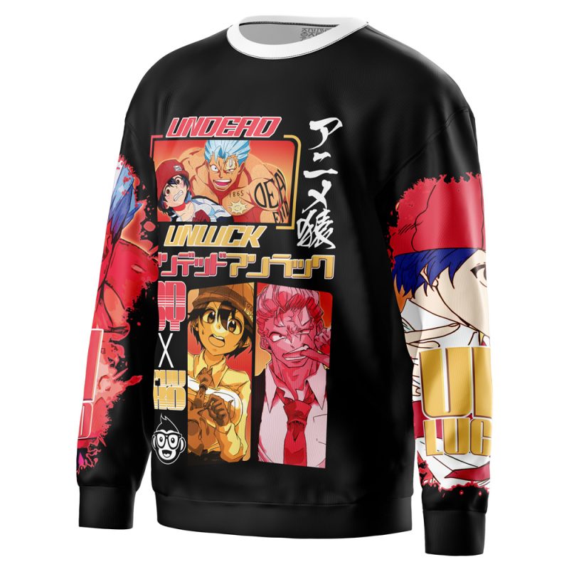 Andy and Fuuko Undead Unluck Streetwear Sweatshirt - Image 3