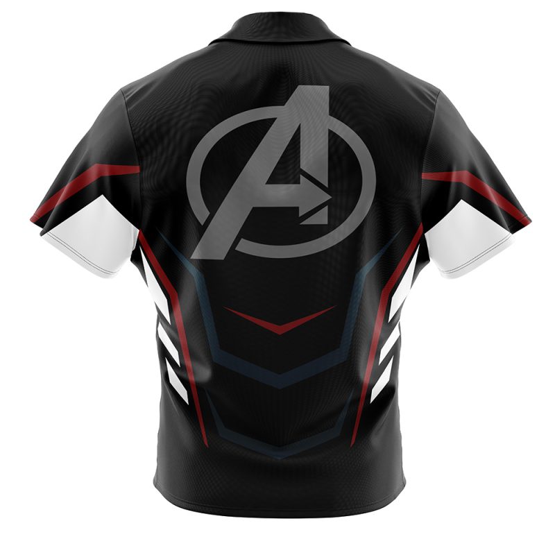 Avengers Marvel Button Up Hawaiian Shirt - Image 2