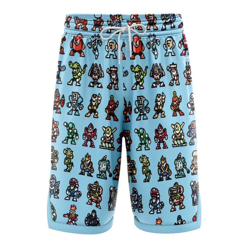 Badguys Mega Man Basketball Shorts