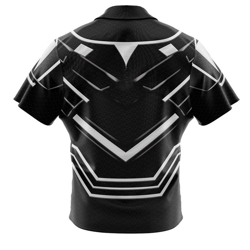 Black Panther Marvel Button Up Hawaiian Shirt - Image 2