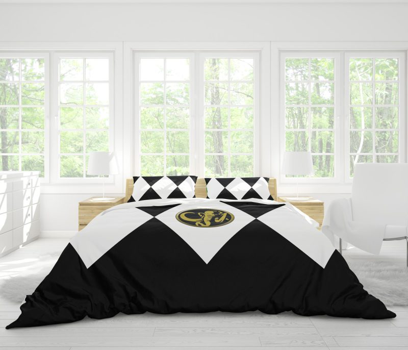 Black Ranger Mighty Morphin Power Rangers Bedding Set - Image 4