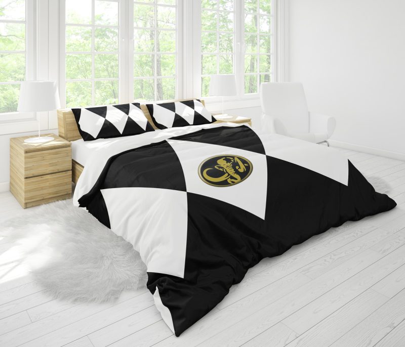 Black Ranger Mighty Morphin Power Rangers Bedding Set - Image 3