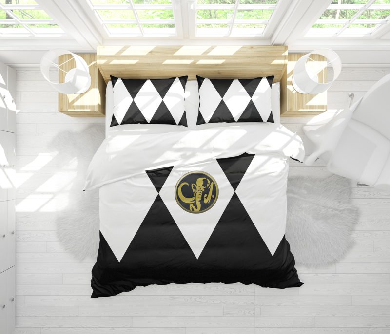Black Ranger Mighty Morphin Power Rangers Bedding Set - Image 2