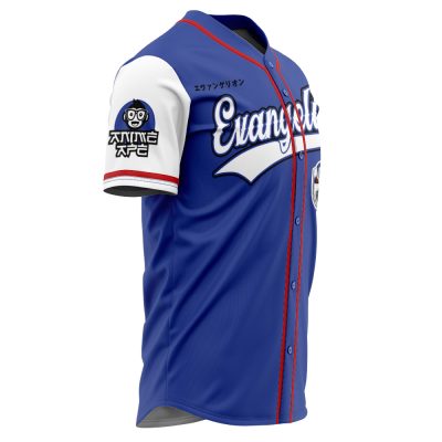 Blue Eva Unit - 00 Evangelion Baseball Jersey