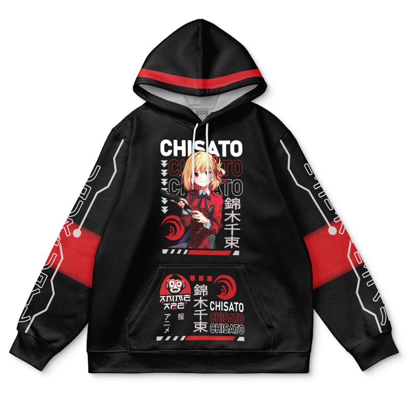 Chisato Nishikigi Lycoris Recoil Streetwear Hoodie