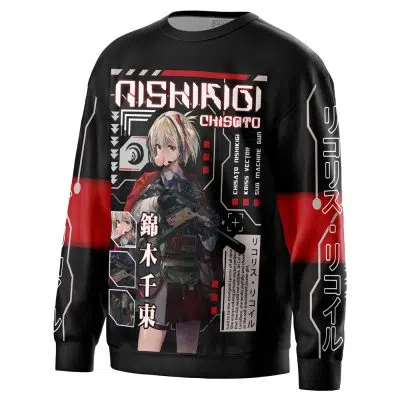 Chisato Nishikigi Lycoris Recoil Streetwear Sweatshirt