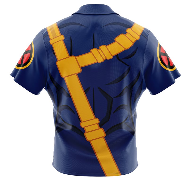 Cyclops Marvel Button Up Hawaiian Shirt - Image 2