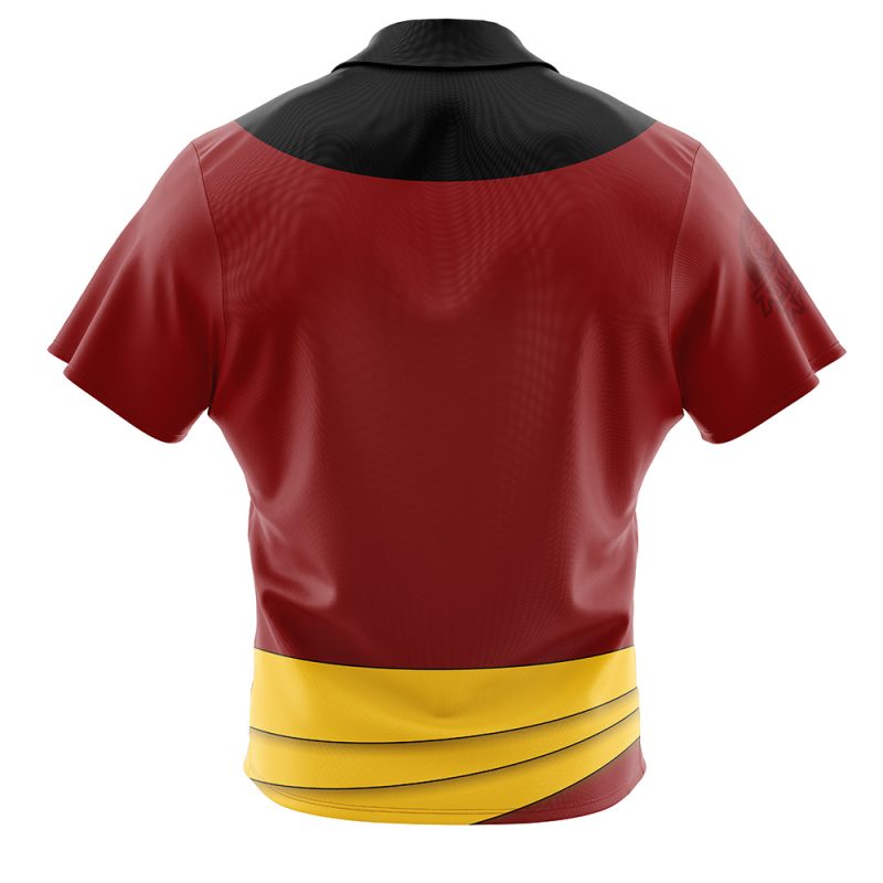 Dark Phoenix Marvel Button Up Hawaiian Shirt - Image 2