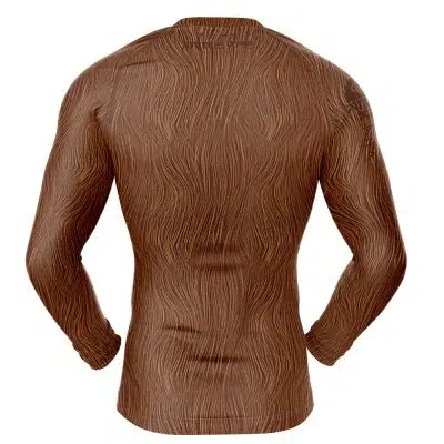 Donkey Kong Cosplay Long Sleeve Rash Guard Compression