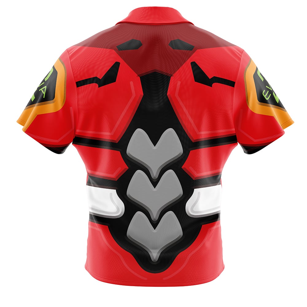 Eva 02 Button Up Hawaiian Shirt - Image 2